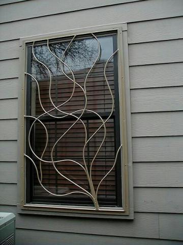 حفاظ پنجره با طرح درخت